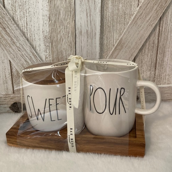 Rae Dunn Sweet & Pour Set - Picture 1 of 5